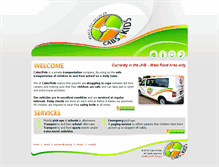 Tablet Screenshot of cabs4kids.co.za